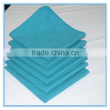 OEM sueded woven microfiber cleaning towel ,strong water absorbent