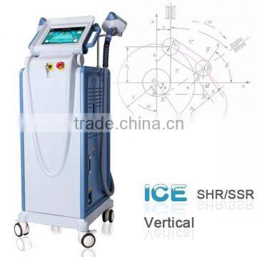 2015 multifunction ssr shr permanent laser hair removal machine