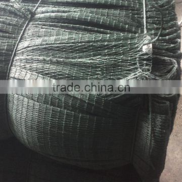 recycle and virgin material HDPE knotted fishing net