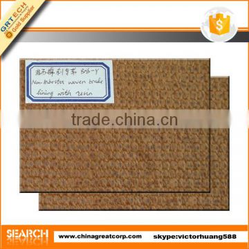 Chinese brake roll lining with woven resin