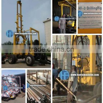 hot hot hot!!! deep water well drilling rigs with wheel chassis