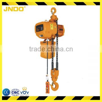 2ton 380V electric chain hoist with Schneider Electric motor