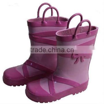 Girls rubber boots stocklots KN120828