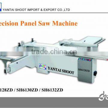 wood cutting panel saw SH6130ZD with Length of sliding table 3000x310mm and Power of main saw spindle 4KW