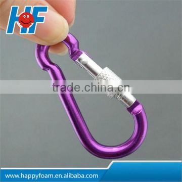 7cm S shape carabiner with lock