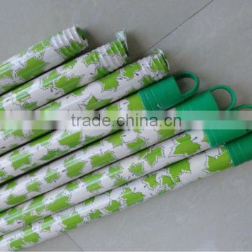 Cleaning floor mop stick with PVC coat