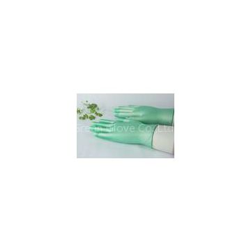 Non allergenic Large Green Vinyl Glove , disposable medical gloves