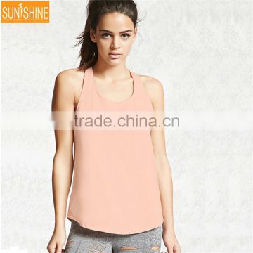 OEM Womens Yoga Tank Tops Gym Athletic Shirts Clothes Running Cami Vest