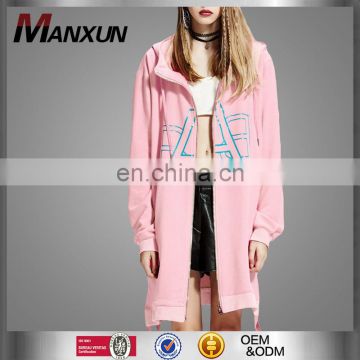Top Quality Custome Hoodies Hip-hop Style Supreme Hoodie Young Girls Pink Women Coat