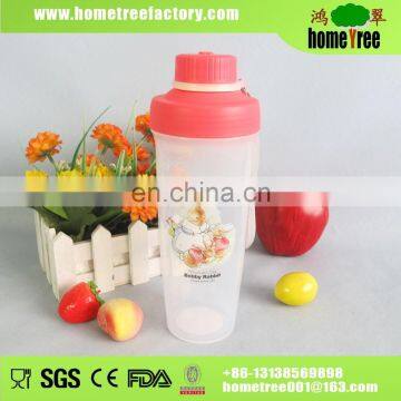 New Style HQ Transparent 500ML L Bobby Healthy PP Plastic Infuser Sample Solo Water Cup With Lanyard