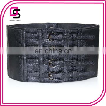 China factory wholesale extra wide belt elastic waist cincher belt corset belt