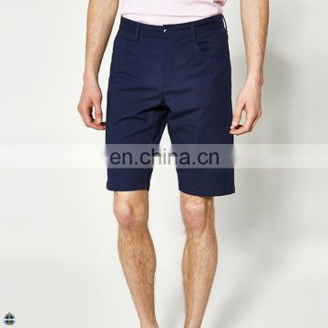 T-MS022 New Design Mens Solid Color Cotton Summer Half Casual Shorts