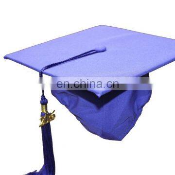 Polyester Graduation Cap With Tassel-Purple