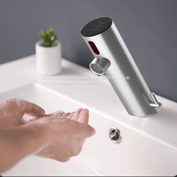 Hand Wash Induction Copper Sensor Lavatory Faucet