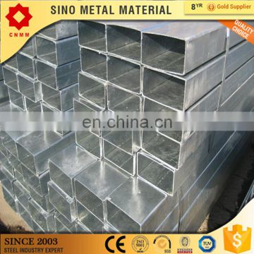 hot dip galvanized square steel pipe /tube carbon rectangular steel tube astm a500 square hollow section/rectangular tube