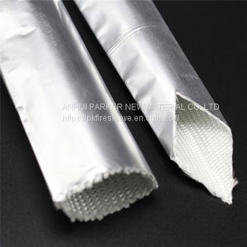 Aluminum Coated Fiberglass Heat Reflective Sleeve