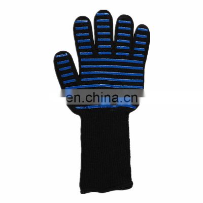 Slip-resistant Oven Heat Resistant Silicone Grill Caterers & Canteens restaurants Barbecue Mitt BBQ Cooking Gloves