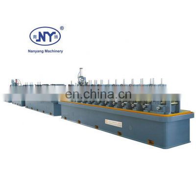 Nanyang professional manufacturer ss erw steel tube mill stainless pipe mill line