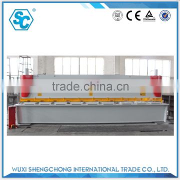 Sheet metal shearing machine,steel plate cutting machine QC11Y-6X6000mm