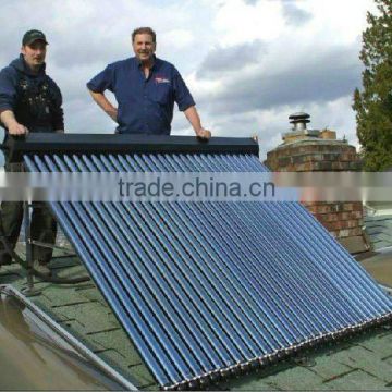 Separated solar water heater with high pressure