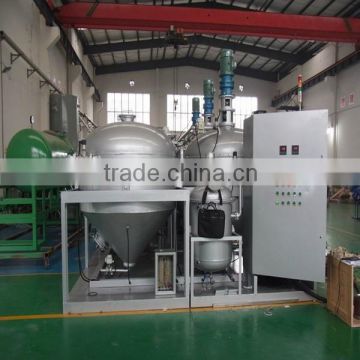 YNZSY Series Waste Lubricant Oil Recycling System Change Color To Yellow