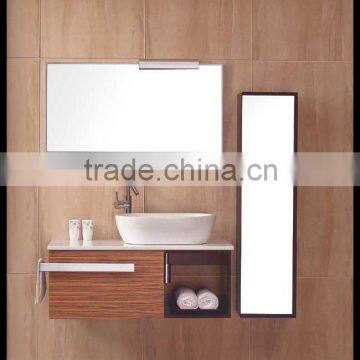 chinese modern MDF hanging wall bathroom furniture set