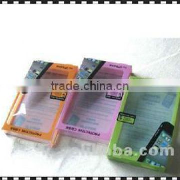 plastic pvc folding box for iphone