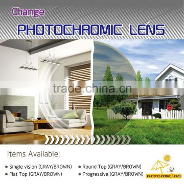 1.56 Photochromic HMC Optical Lens