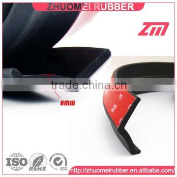250 cm Car Rubber Front Bumper Lip