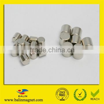 High quality small cylinder ndfeb magnet