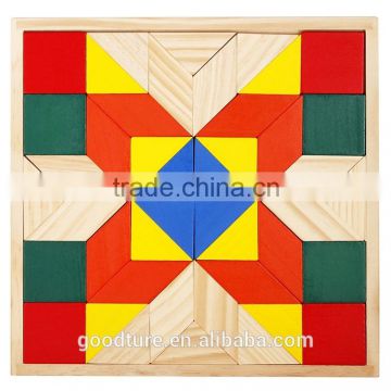 Colorful Wooden Puzzle Blocks                        
                                                Quality Choice