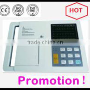 Promotion! Portable Digital Three Channel ECG with CE and ISO proved (MSLEC13W)