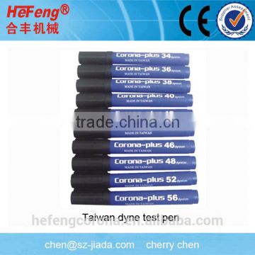 Taiwan corona surface tension dyne level test pen