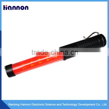 Traffic emergecy rechargeable LED light baton with whistle