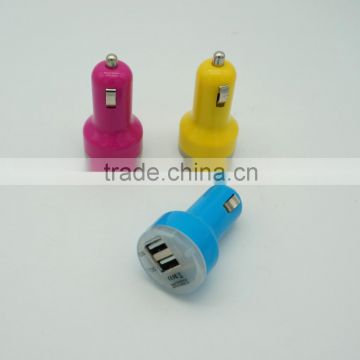 Custom Logo UPC Code Label PDQ USB Car Charger, Mobile Phone Single USB 1A Car Charger For Iphone