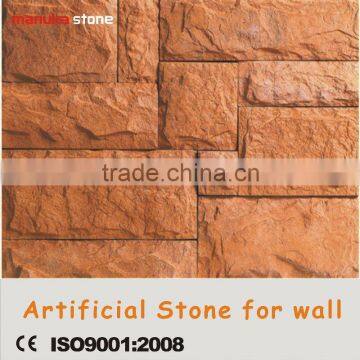 red granite ledgestone