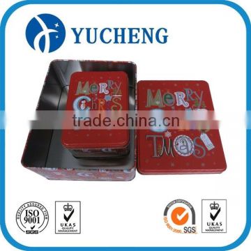 Empty Promotional Metal Tin Containers