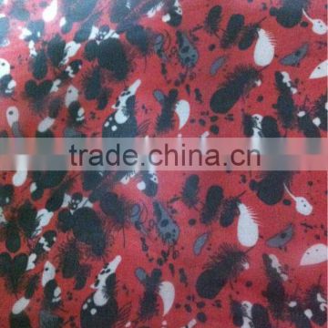 US$ 1/M up Chiffon Print Fabric Textile Stock Stocklot025