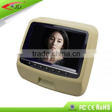 9 inch car headrest monitor with dvd player with hdmi input
