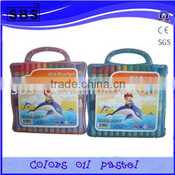 24 color oil pastel in plastic box,art pastel suppliers