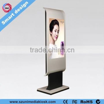 Smart floor stand shopping mall wifi HD 42 inch vertical advertising lcd screens