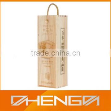 Customized Good Quality Wooden Wine Boxes Used for Sale