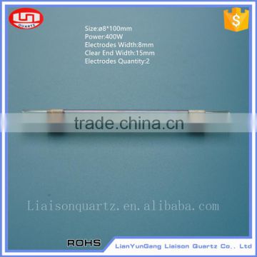 Isolation of water and electric quartz heating glass tube