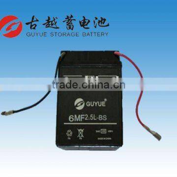 Motorcycle Battery 6MF2.5L-BS