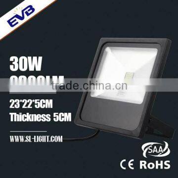 ce rohs 3years warranty no corrosion waterproof IP65 led floodlight 30w 3000lm