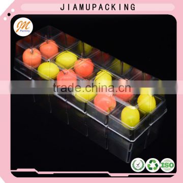 quality fruit plastic packaging box for sale , wholesale plastic chocolate storage packaging box