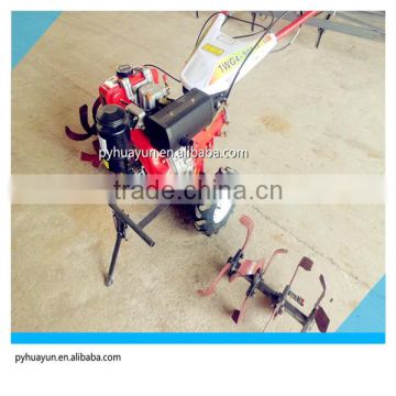 2016 Agriculture mini power tiller with rotary hoe HUAYUN