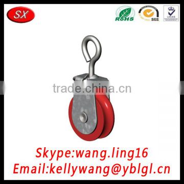 customized small rope pulley, flat belt pulley, belt tensioner pulley Dongguan manufacturer pass TS16949