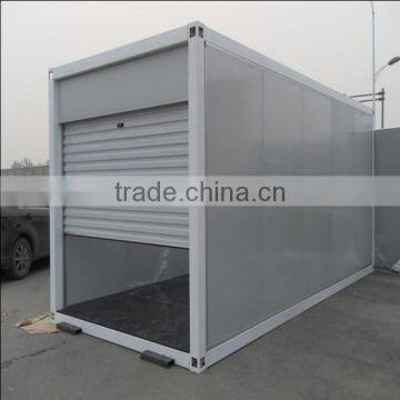 motorcycle container car garage