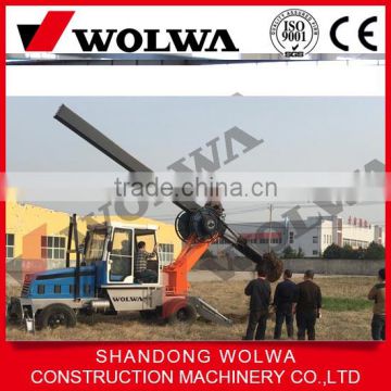 high quality wheel drilling machine for drill soil hole